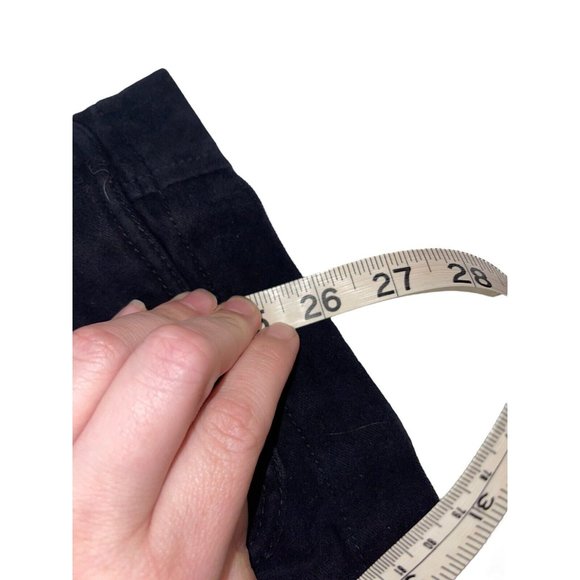 Vintage Fossil Womens 3 Button Blazer Size Small Black 100% Cotton READ - Picture 6 of 6